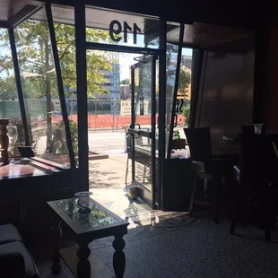 Looking out at Center Pit