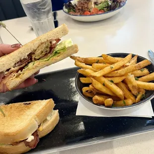 Souther BLT - barely any pimento and fried green tomato was not good