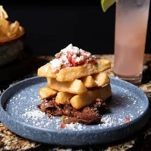 Barbacoa Yuca Fries