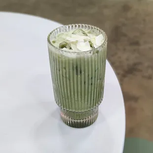 Coconut Matcha Latte