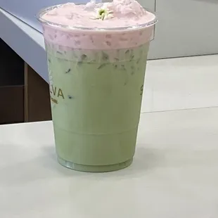 Iced Matcha Latte