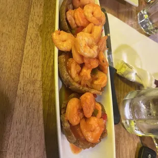 Canasta de camarones