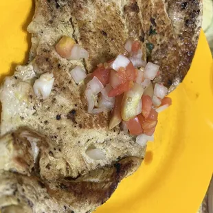 Pollo A la Parrilla (Grilled Chicken) via Uber eats