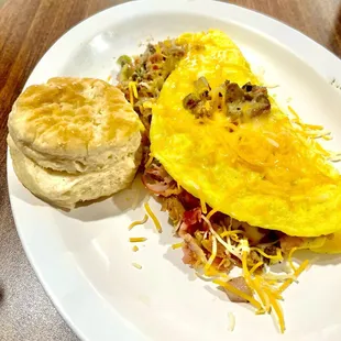 Selvin General store omelette. Really good and loaded.