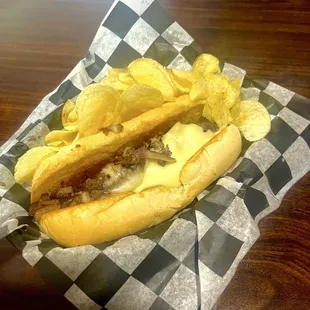 Philly cheese steak.