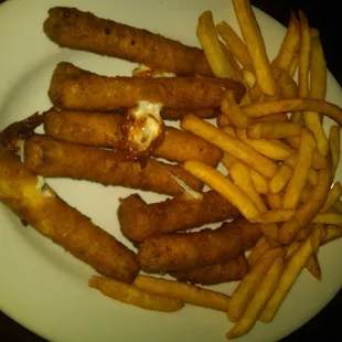Cheese Sticks and Fries
