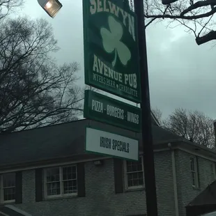 Don't get tricked! there is NOTHING Irish on the menu of this Irish pub!