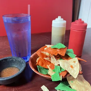 Chips and salsa.