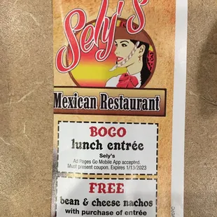 Coupons received in the mail this week that they did not accept
