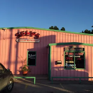 Outside of restaurant