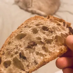 Kamamata Olive Bread and Ted.