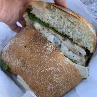 Toasted Grilled Chicken Sandwich