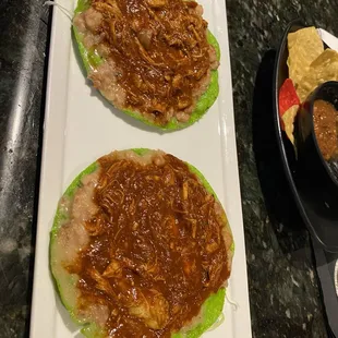 Chicken Tinga Tostadas