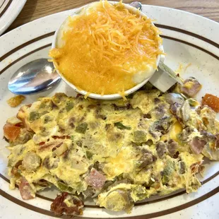 Ultimate w/cheesy eggs