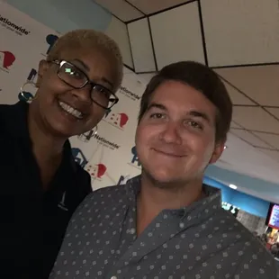 Myself and the owner