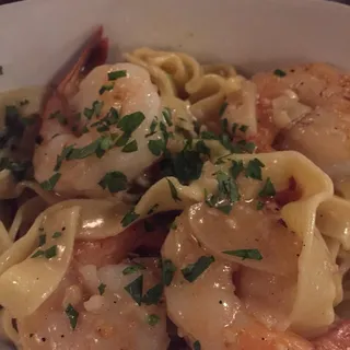 Shrimp Pappardelle