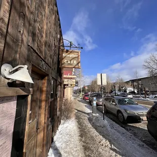 Outdoor area - you order at the window