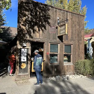 Location on the north end of town.