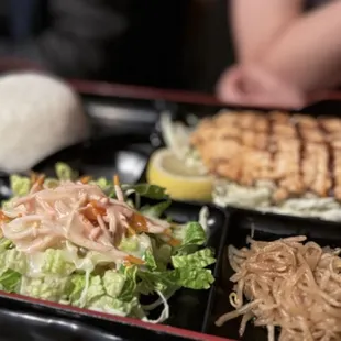 Salmon Teriyaki Bento