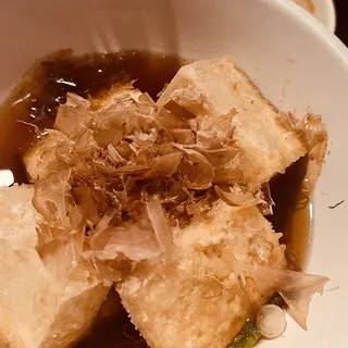 Fried Tofu Ponzu Appetizer
