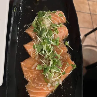 Salmon Carpaccio Appetizer