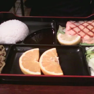 Salmon Teriyaki Bento