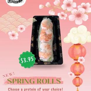 Shimp spring roll