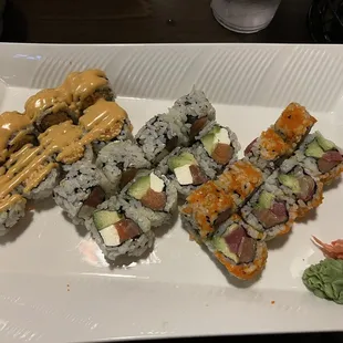 Lunch Special 3 Rolls $12.95