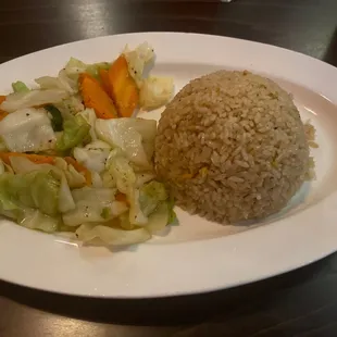 Veggie hibachi