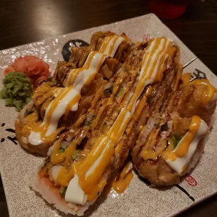 Chicken-chicken roll