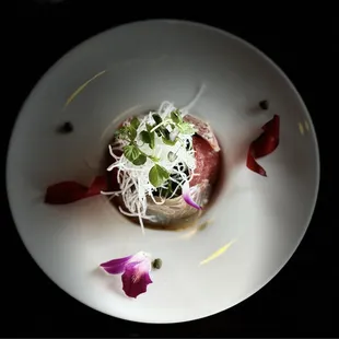 Salad w four kinds of fish