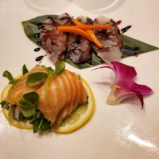 1st dish on the Omakase journey.