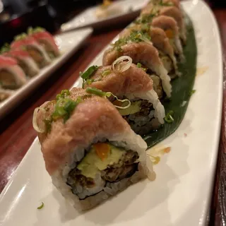 #23 Soft Shell Cran and Spicy Tuna Roll