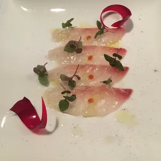 Sea Bream w/ Finger Lime "Sashimi Only"