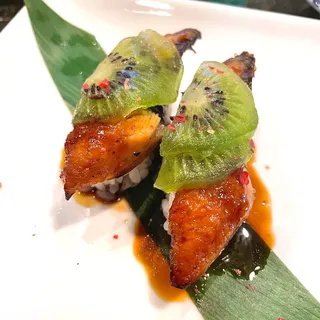Freshwater Eel w/ Kiwi On Top