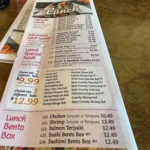 We visited for lunch &amp; ordered off of their lunch menu