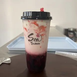 Korean Strawberry Milk