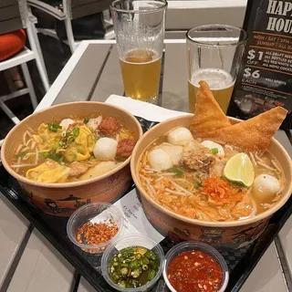 Egg Noodle and Wonton
