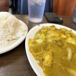 #72. Ga Xao Lan - lemongrass chicken curry with coconut milk