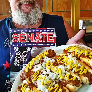 Six pack Detroit Coney Dogs Wonderful yeah I shared