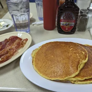 pancakes, food