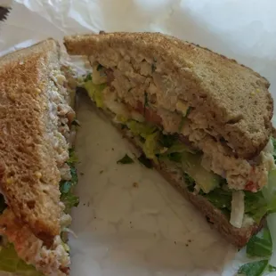 Chicken " Salad Sandwich