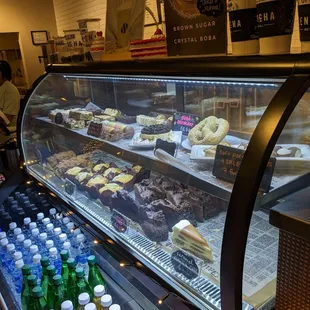 Bottled drinks and desserts