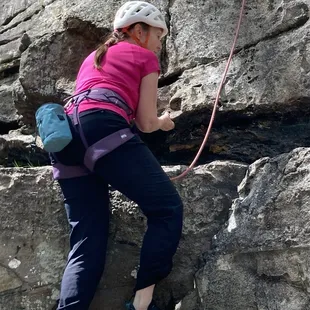 Me climbing in Chattanooga