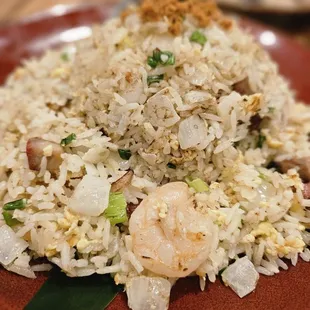Pork and shrimp fried rice