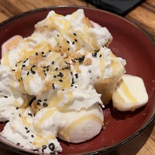 $10 Mochi Banana split also