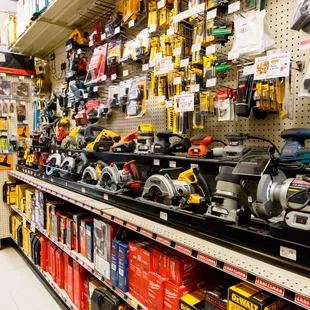 a variety of tools