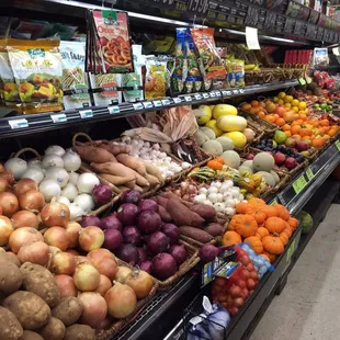 Lots of fresh veggies