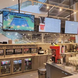 The corner Grille Bar inside of sendik