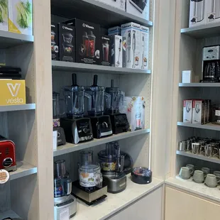 They're now selling small appliances...I spy a vitamix!!